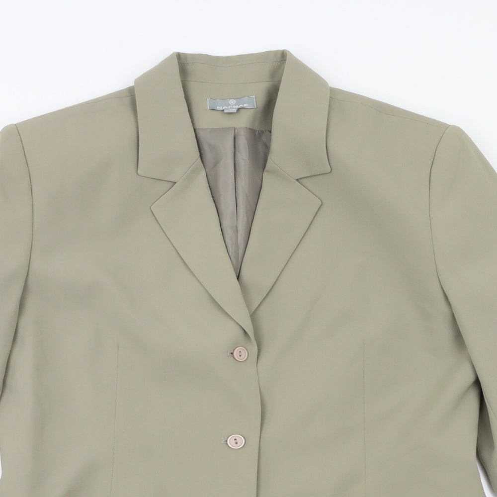 NAFNAF Womens Beige   Jacket Blazer Size 40