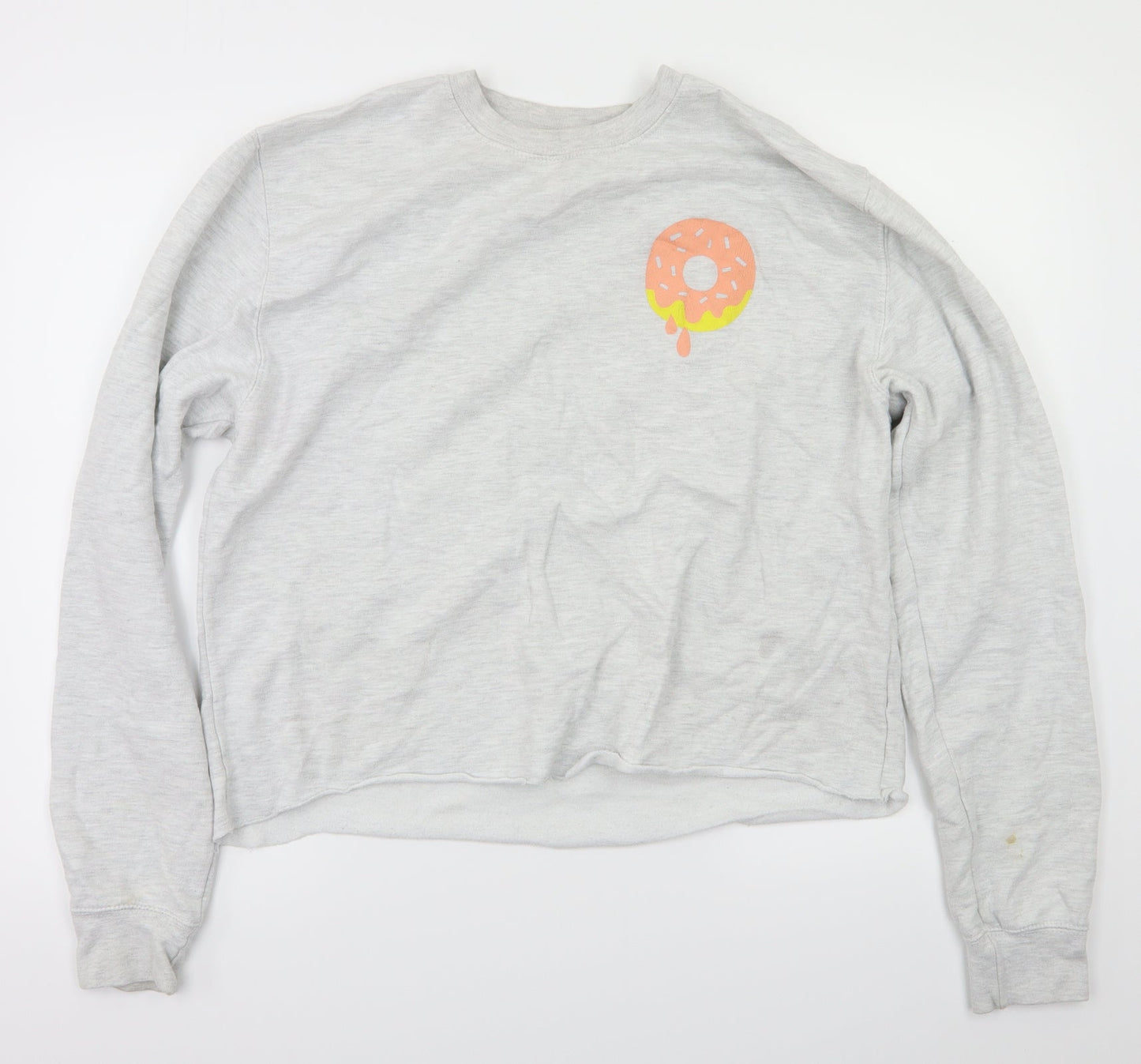 Awdis Womens Grey   Pullover Jumper Size L