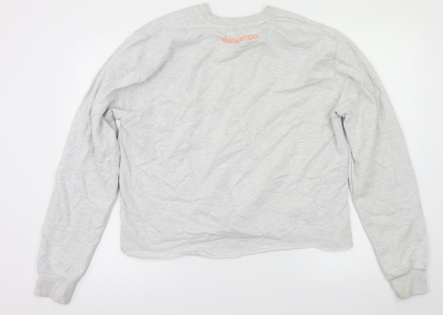 Awdis Womens Grey   Pullover Jumper Size L