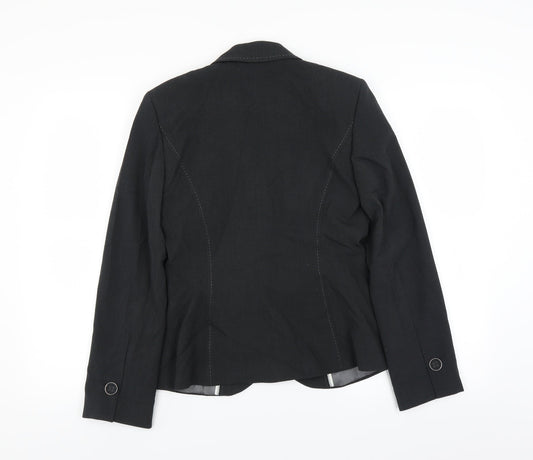 Marks and Spencer Womens Black   Jacket Suit Jacket Size 8