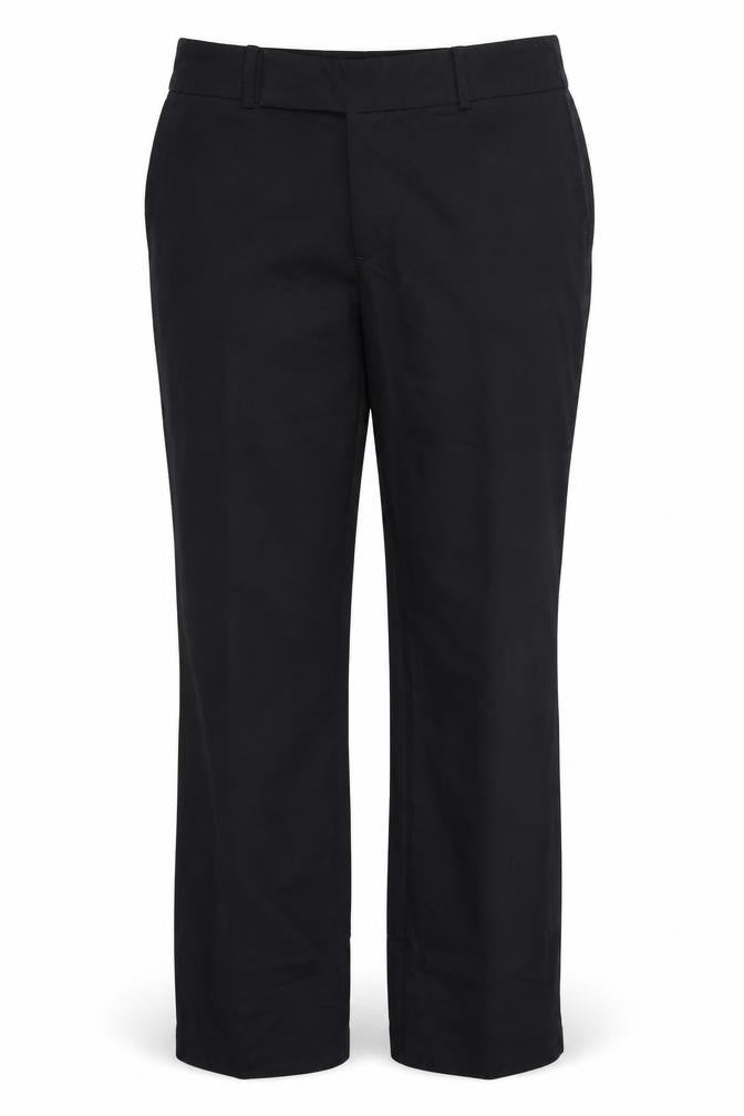 Front view of Mexx women’s black dress pants trousers, size UK 16