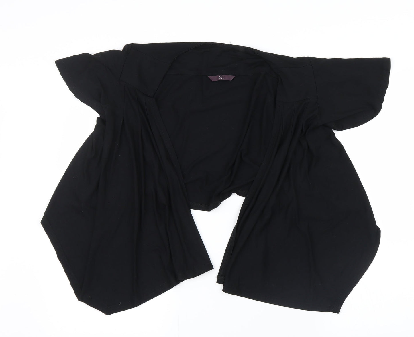 Evans Womens Black   Cardigan Jumper Size 16
