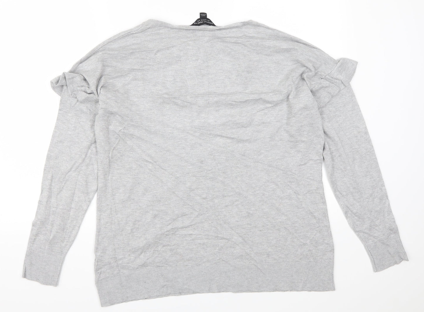 Dorothy Perkins Womens Grey   Pullover Jumper Size 18