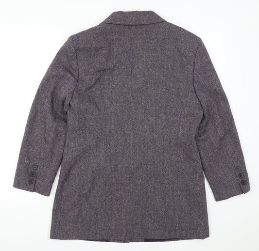 My Own Womens Purple   Jacket Suit Jacket Size 12