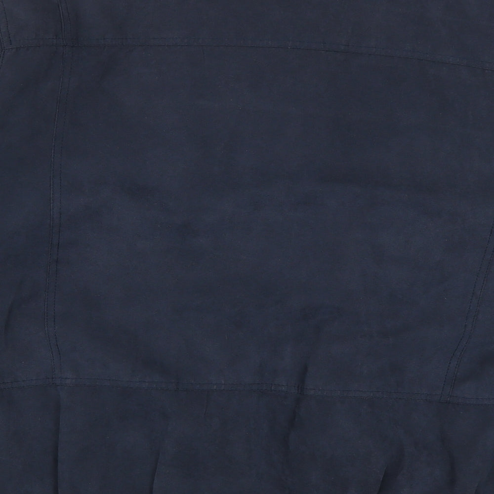 Simon Taylor Womens Blue   Overcoat Coat Size L