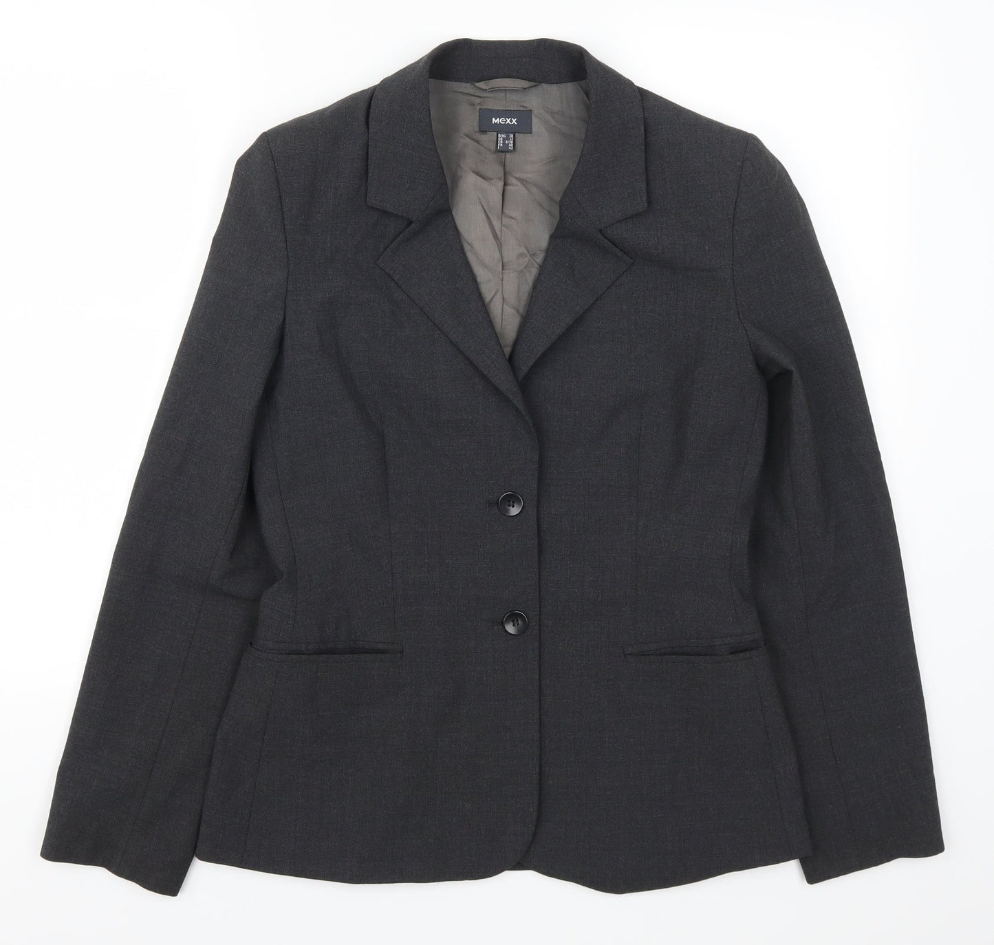 Mex Womens Grey   Jacket Suit Jacket Size 12