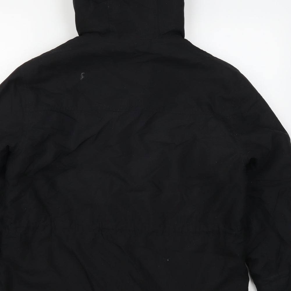 NEXT Womens Black   Overcoat Coat Size 12