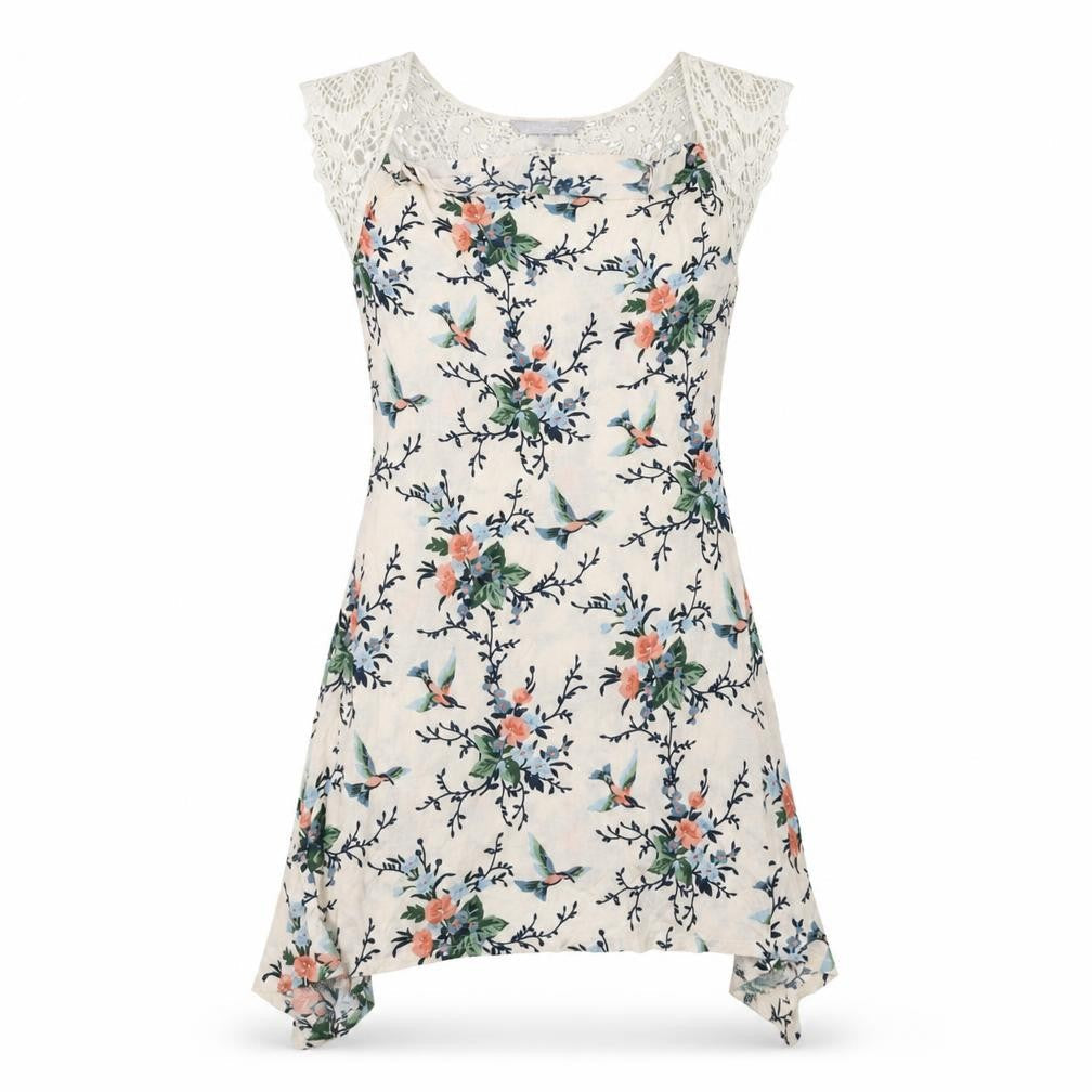 Red Herring Womens White   Fit & Flare  Size M
