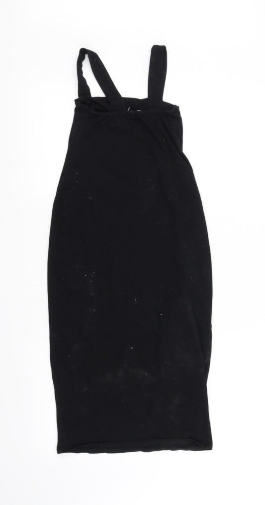 Boohoo Womens Black   Fit & Flare  Size 8