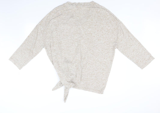 River Island Womens Beige   Pullover Jumper Size M