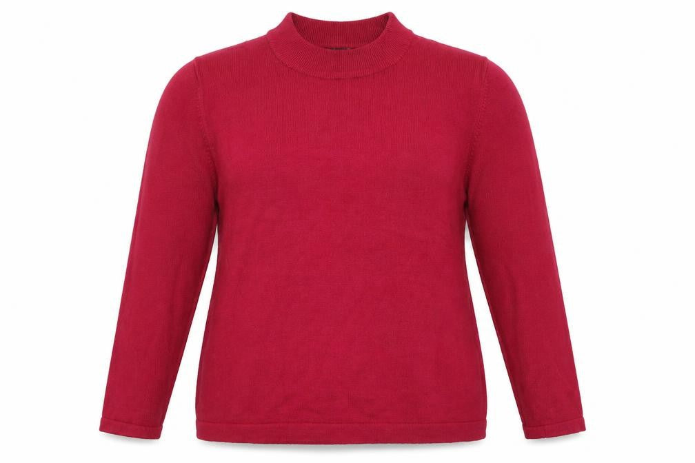 Front view of Origionals women’s purple jumper, size UK 18