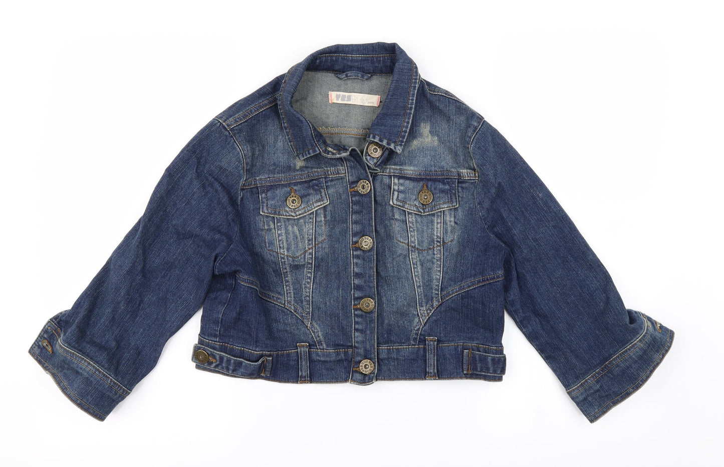 yesyes  Womens Blue   Jacket  Size 14