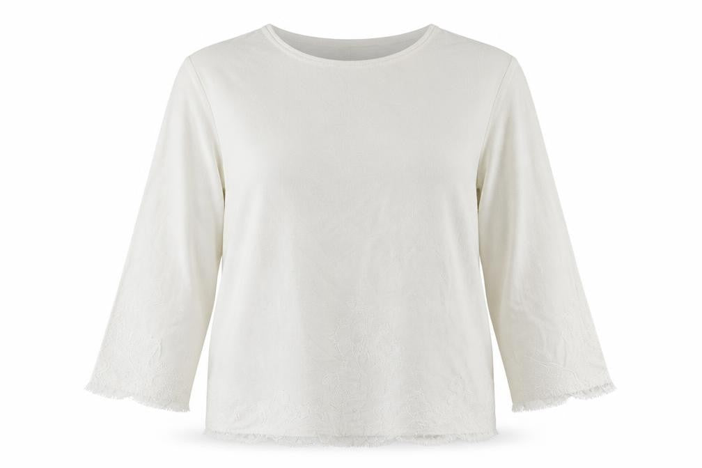 Front view of Together women’s ivory jumper, size UK 14