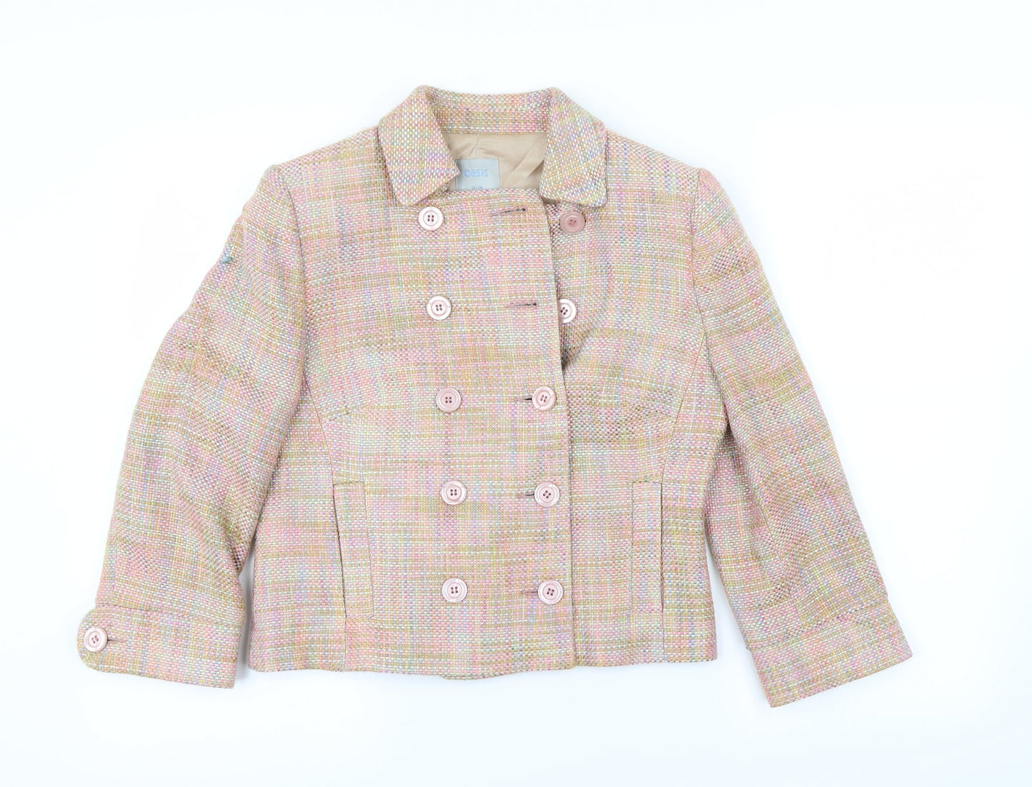 Oasis Womens Pink   Jacket Coat Size 10