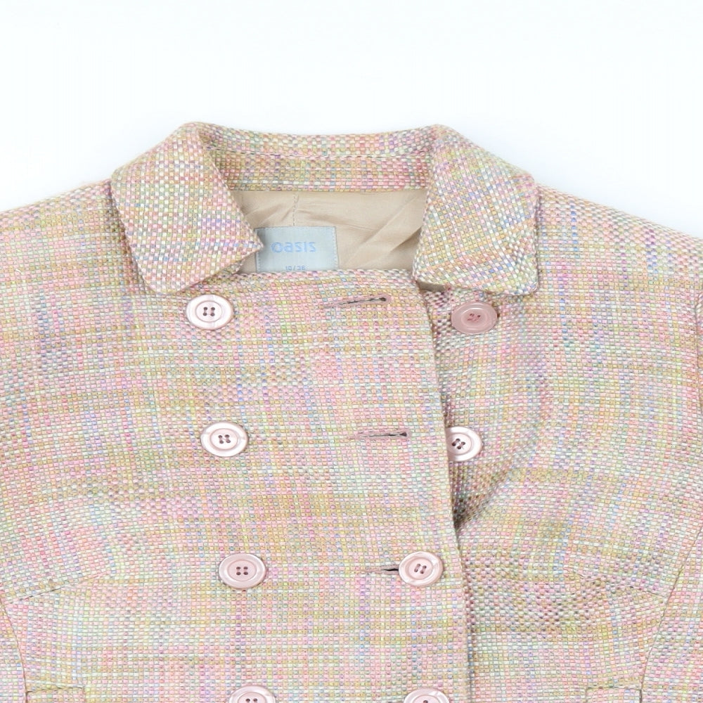 Oasis Womens Pink   Jacket Coat Size 10