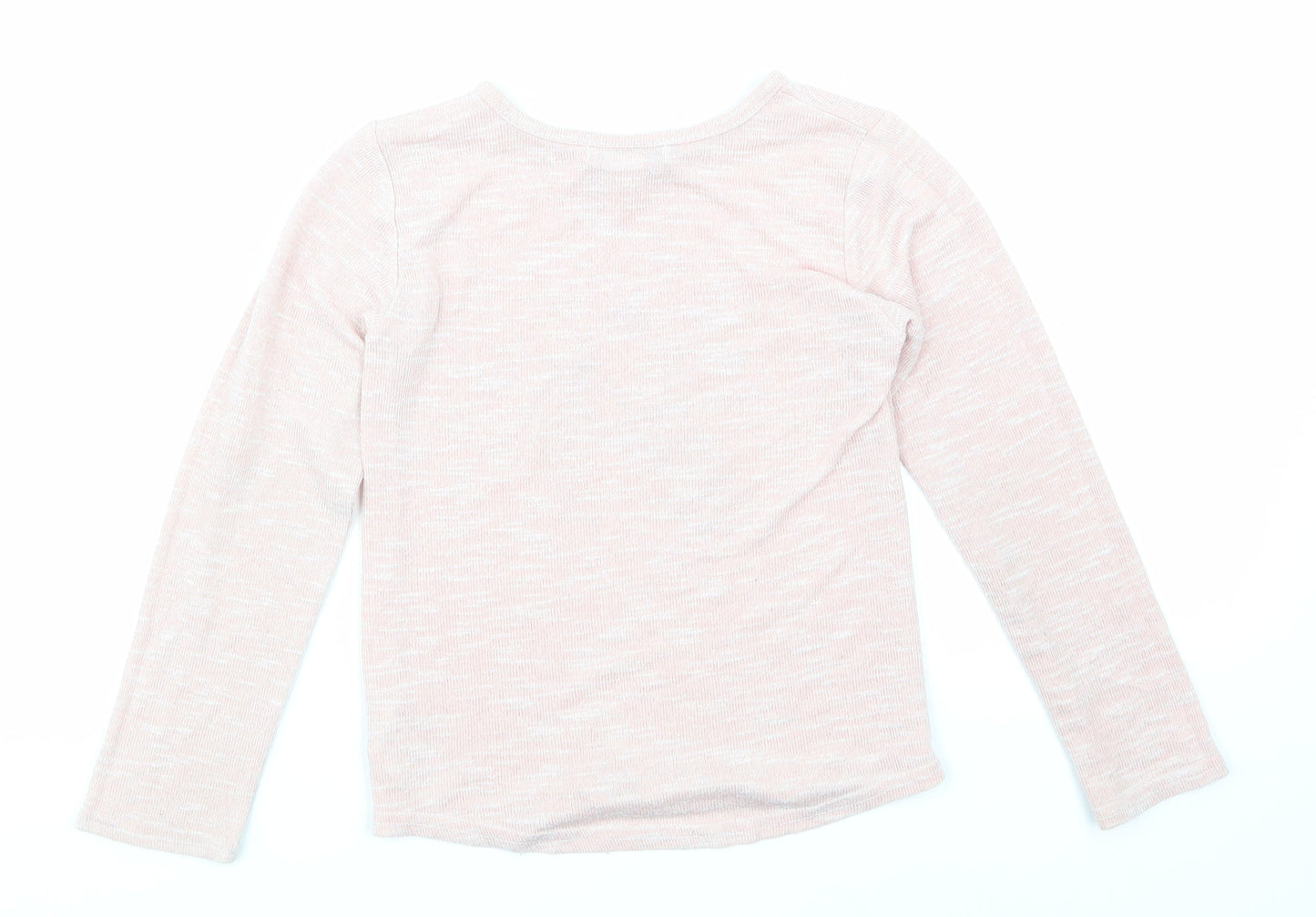 Primark Girls Pink   Basic T-Shirt Size 6-7 Years