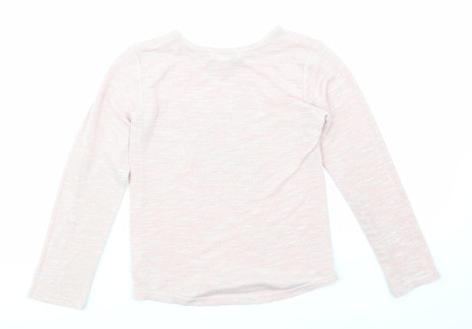 Primark Girls Pink   Basic T-Shirt Size 6-7 Years
