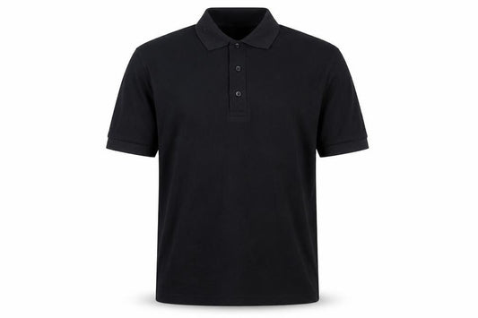 Banner Mens Black    Polo Size S