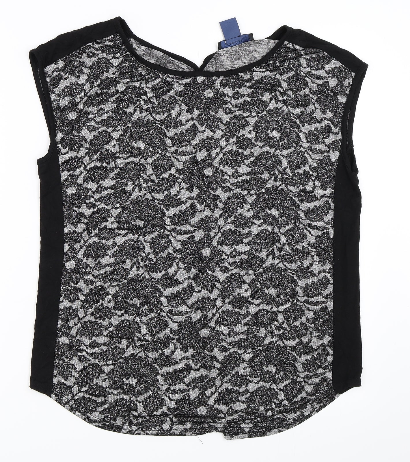 Oasis Womens Black   Basic Blouse Size M