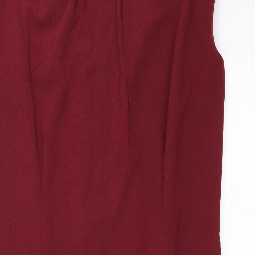 H&M Womens Red   Shift  Size 42