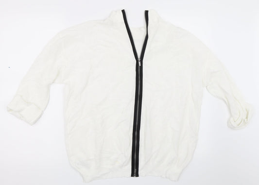 NEXT Womens Ivory   Basic T-Shirt Size 12