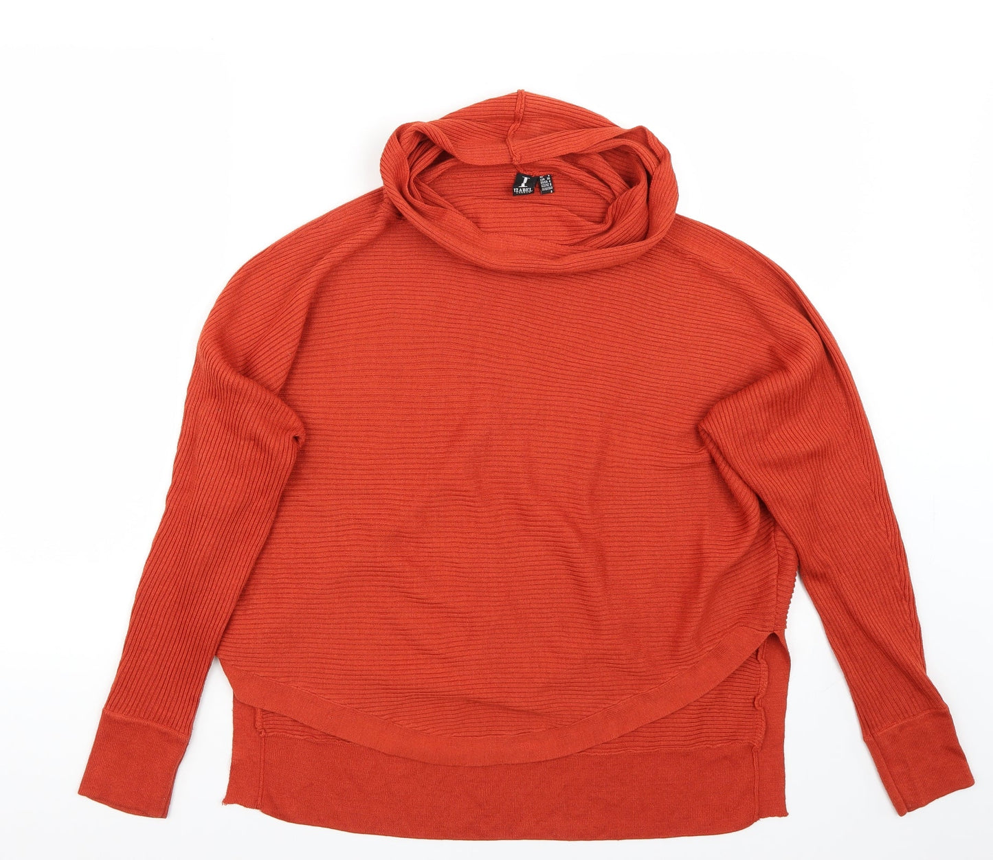 Izabel London Womens Orange   Basic T-Shirt Size 8