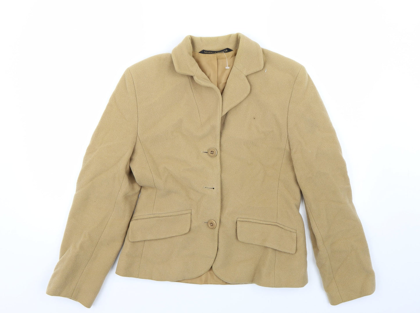 Marks and Spencer Womens Brown   Jacket Coat Size S