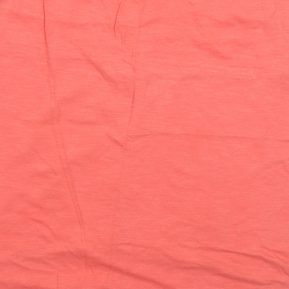 Bonmarché Womens Pink Geometric  Basic T-Shirt Size 14