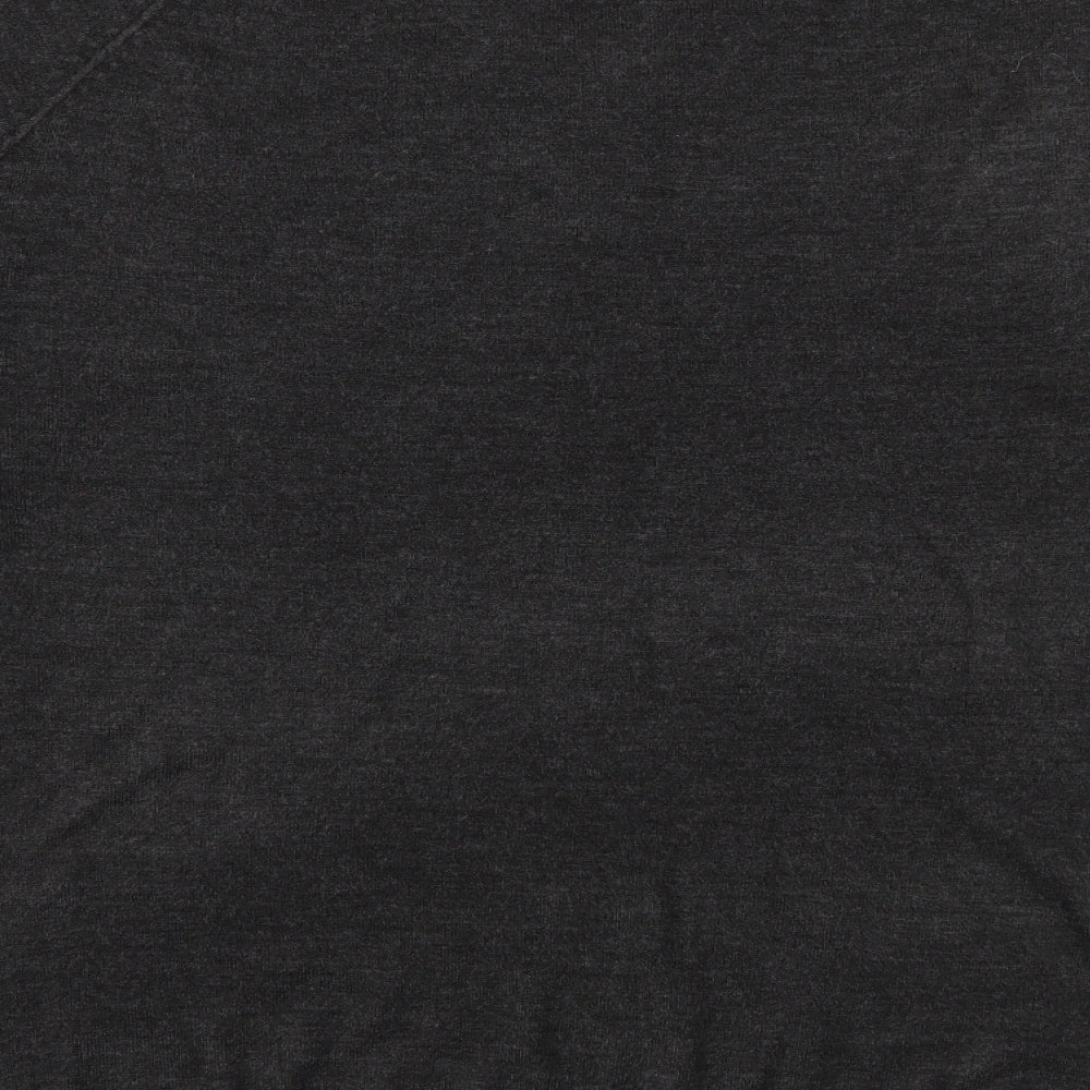 Burton Mens Grey  Knit Pullover Jumper Size 2XL