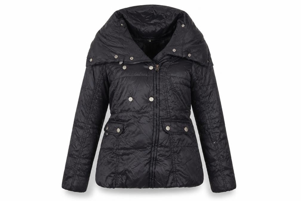 Front view of Cherokee women’s black jacket, size UK 10