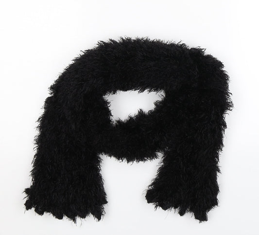 Preworn Girls Black  Knit Scarf Scarves & Wraps One Size