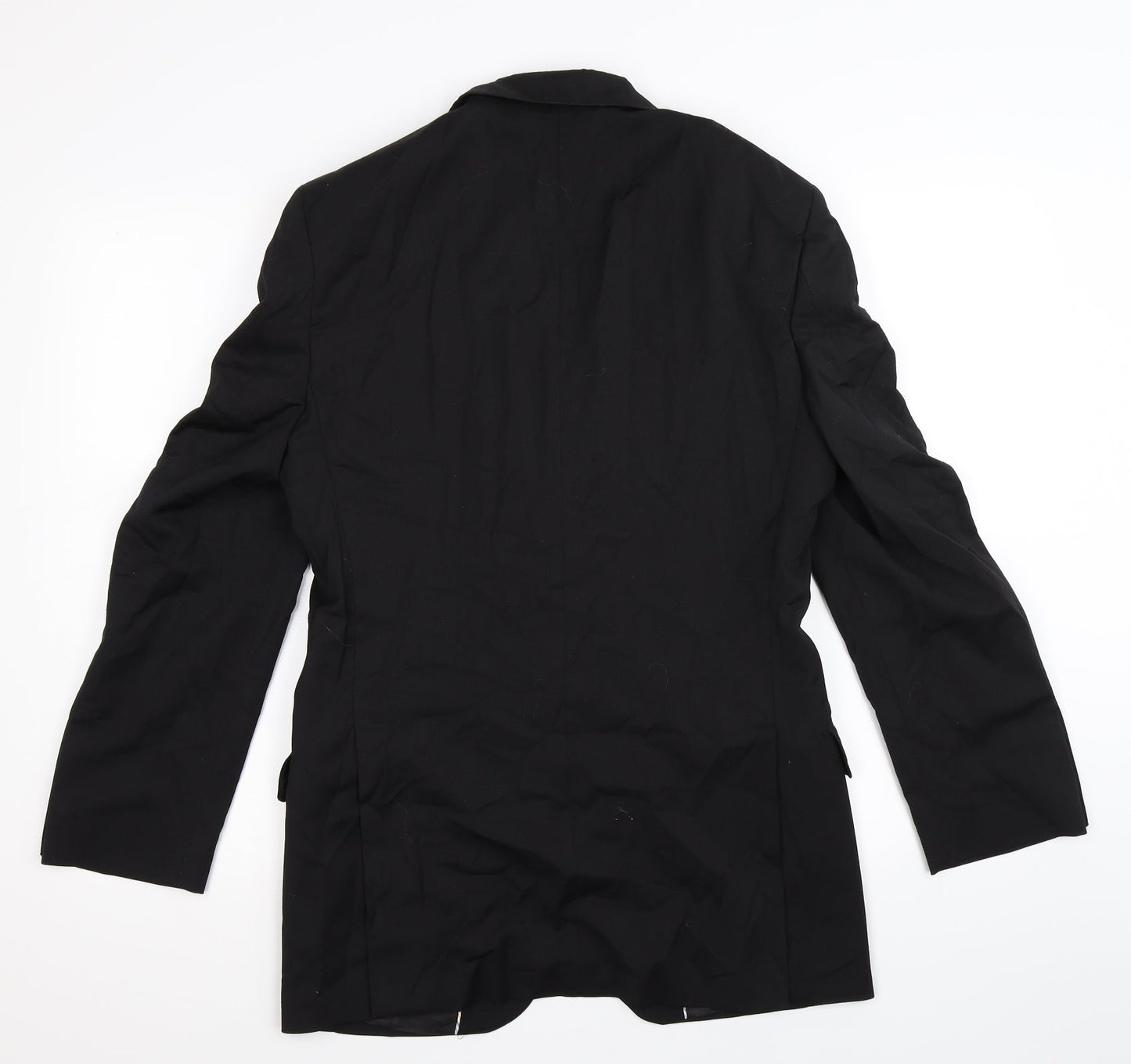 Marks and Spencer Mens Black   Jacket Suit Jacket Size 36