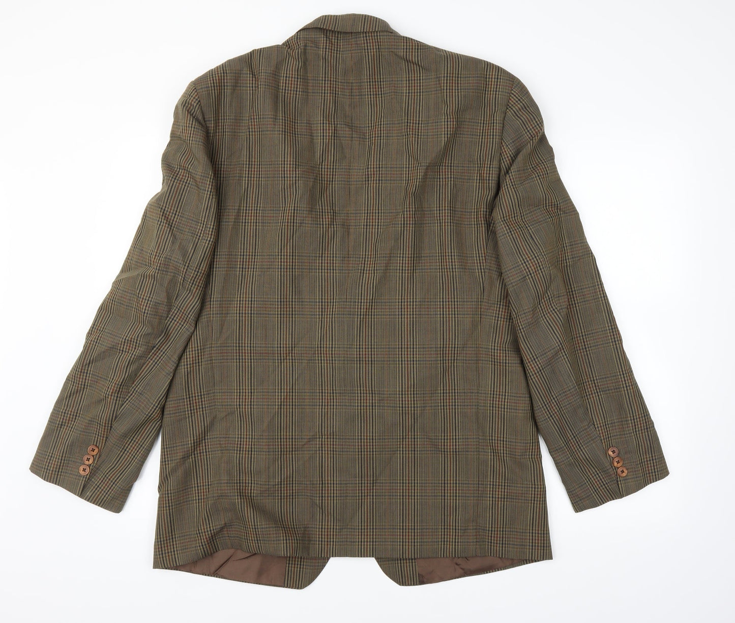 St michael Mens Green   Jacket Suit Jacket Size 42