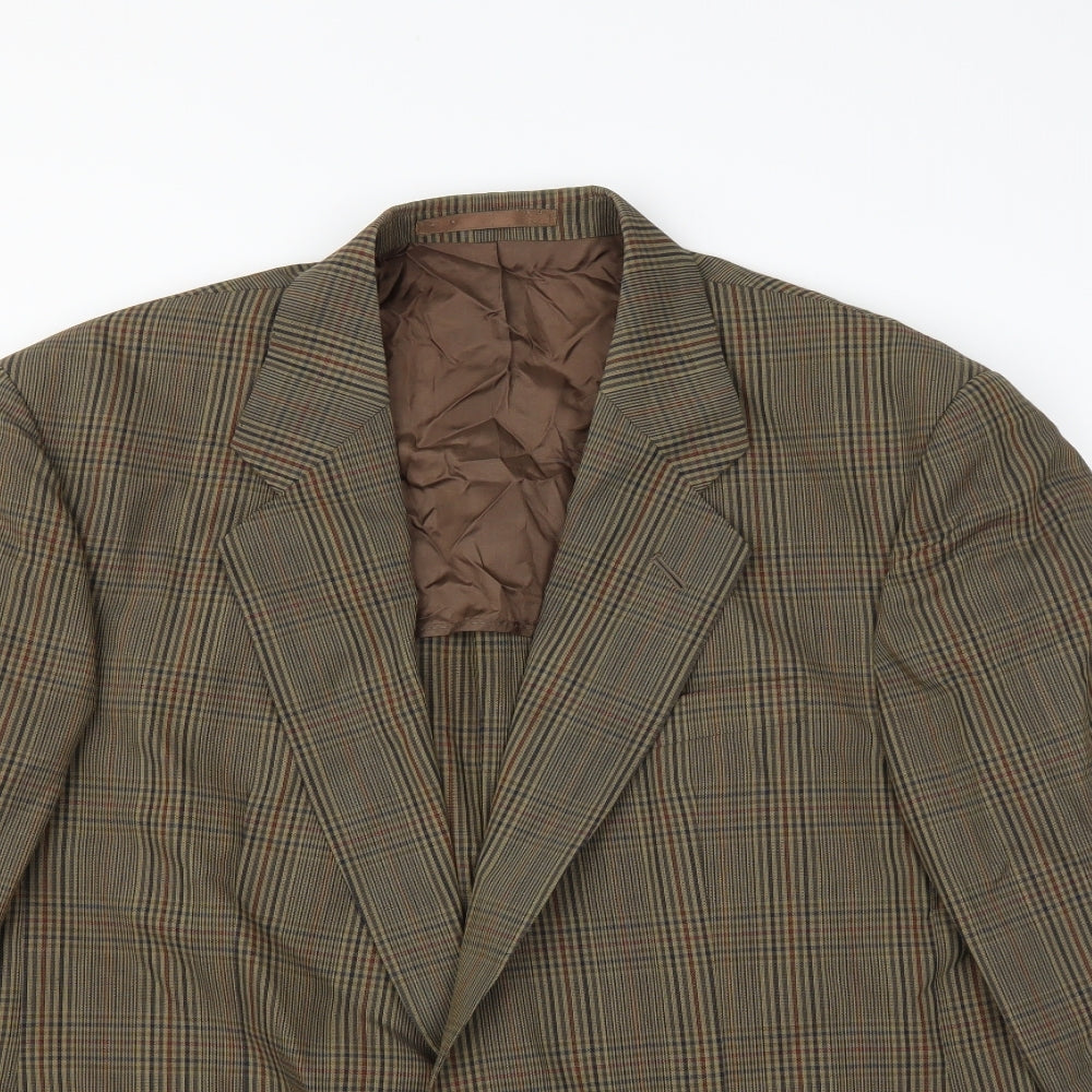 St michael Mens Green   Jacket Suit Jacket Size 42