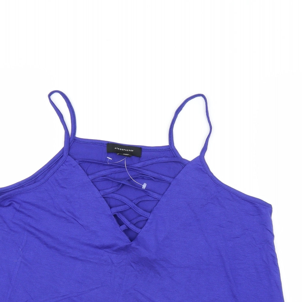 Atmosphere Womens Blue   Basic Blouse Size 14