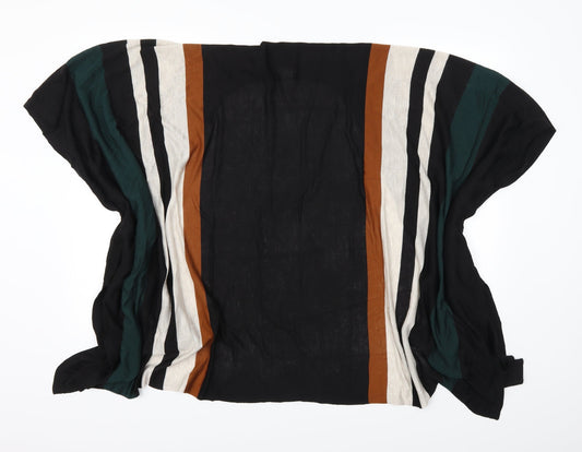 H&M Womens Black Striped  Cardigan Jumper Size XS