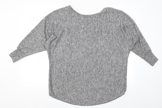 mandi Womens Grey   Pullover Jumper One Size