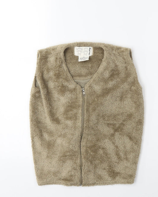 CHIC Girls Beige   Gilet Coat Size 8 Years