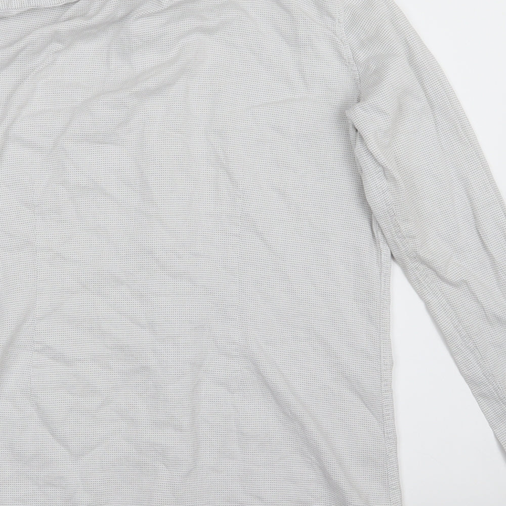 NEXT Mens White    Button-Up Size M