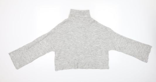 H&M Womens Grey   Pullover Jumper Size S