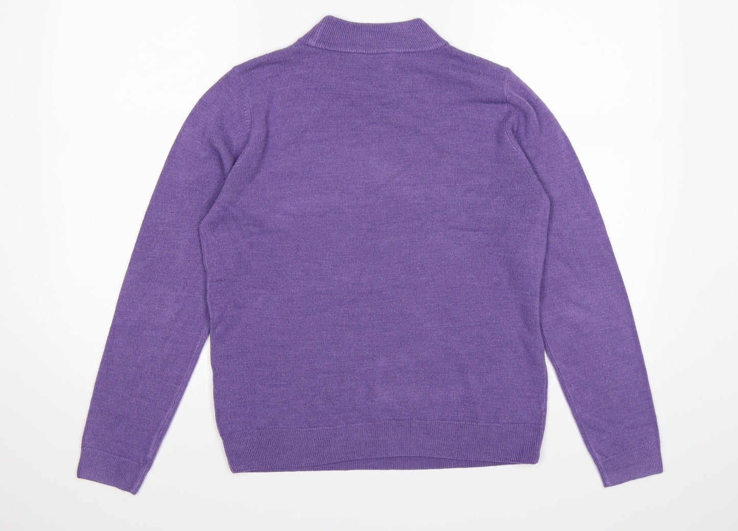 BHS Womens Purple  Knit  Jumper Size 12