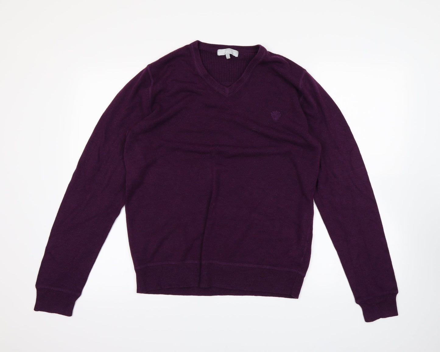 Redhering Mens Purple   Pullover Jumper Size L