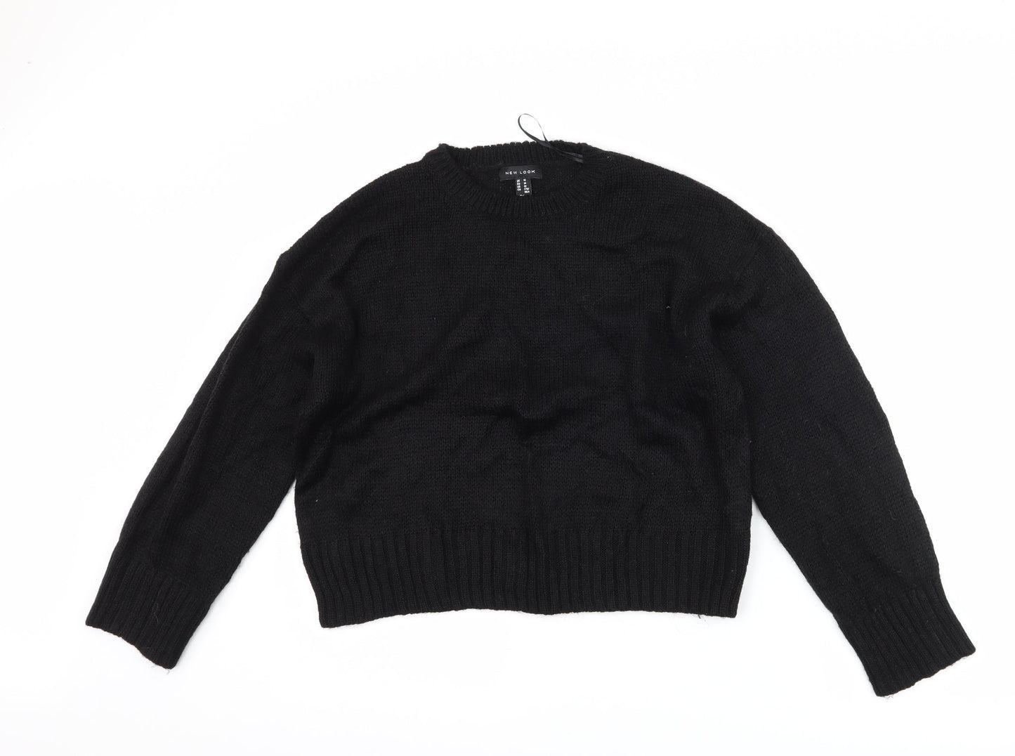 New Look Womens Black   Pullover Jumper Size M