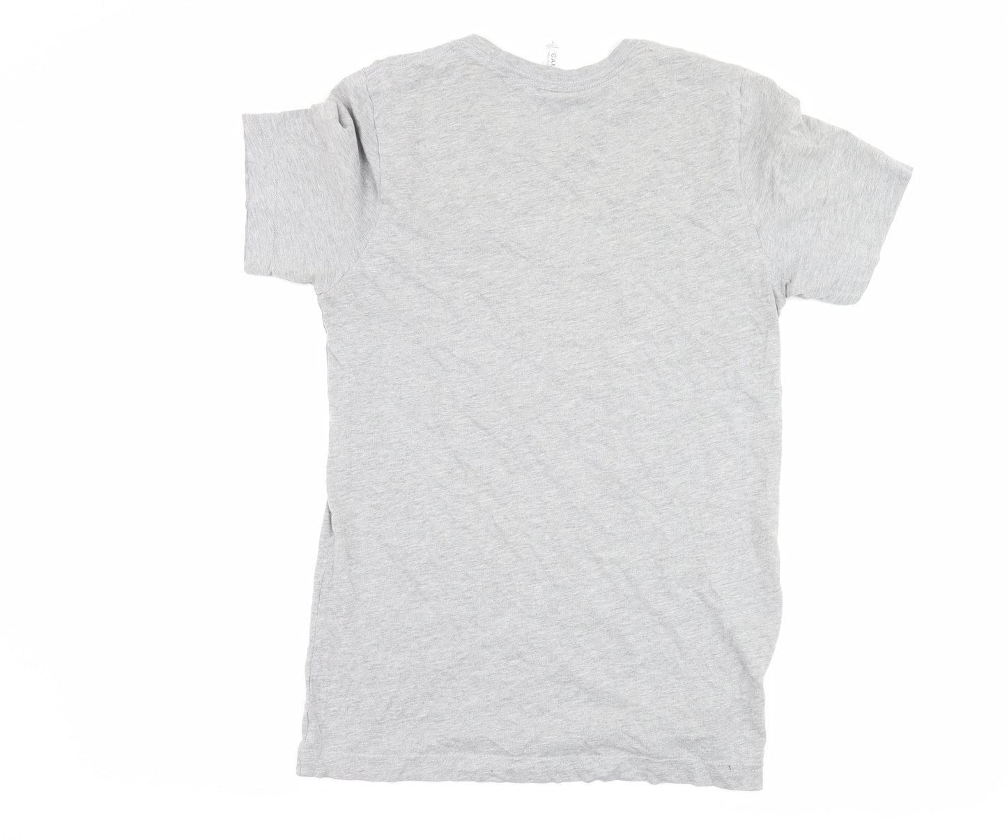 Bella + Canvas Mens Grey    T-Shirt Size S  - Graphic