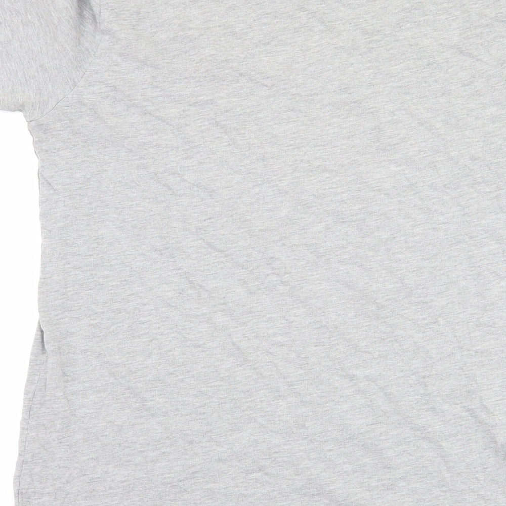 Bella + Canvas Mens Grey    T-Shirt Size S  - Graphic