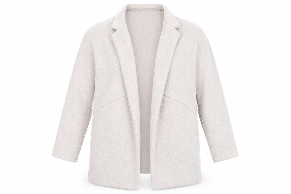 Front view of Marks & Spencer women’s pink jacket, size UK 16