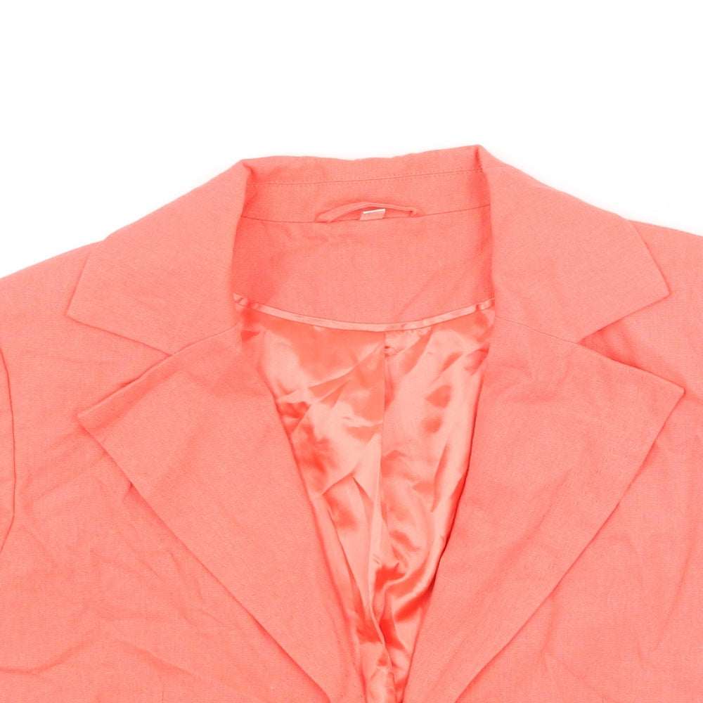Anna rose Womens Pink   Jacket  Size 14