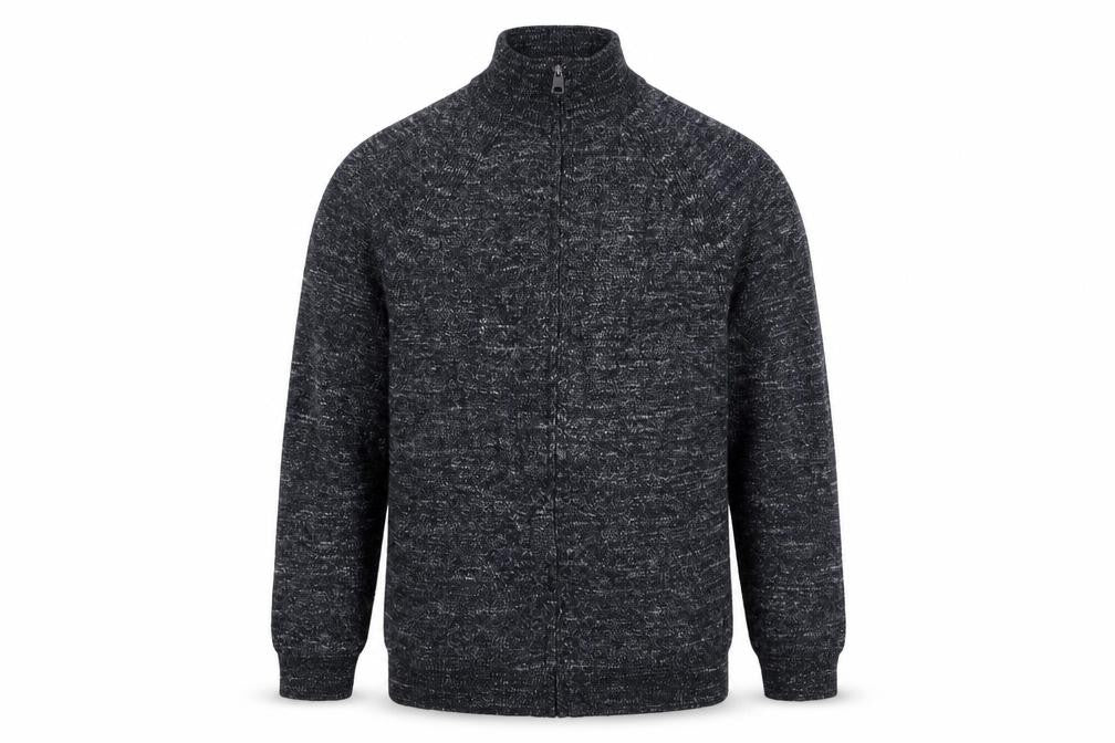 Front view of Marks & Spencer men’s blue jacket, size S