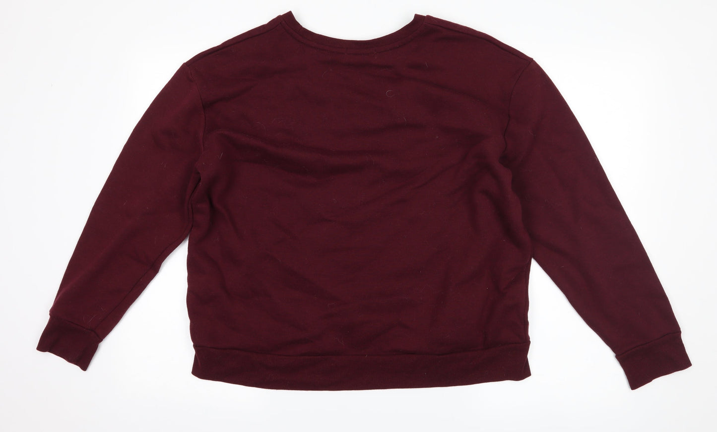 Primark Womens Purple   Pullover Sweatshirt Size L  - Manhattan