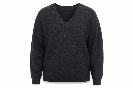 H&M Mens Grey  Knit Pullover Jumper Size S